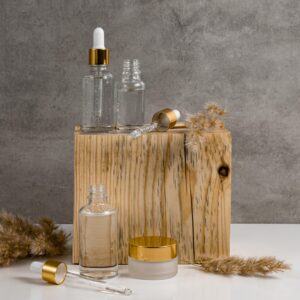 Flacons luxueux pour packaging cosmétique moderne