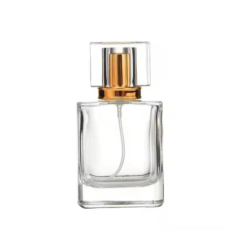 Flacon parfum élégant haut de gamme - Packaging cosmétique