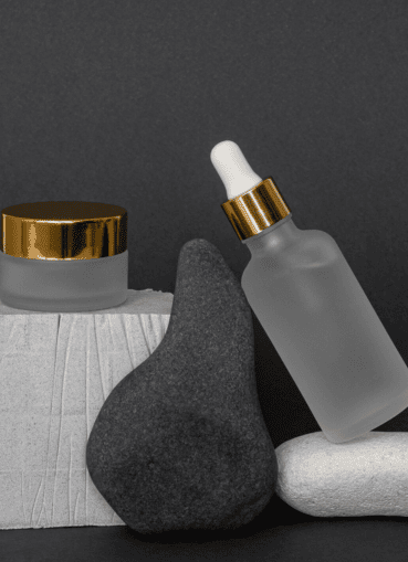 Flacon et pot en verre premium - Packaging cosmétique