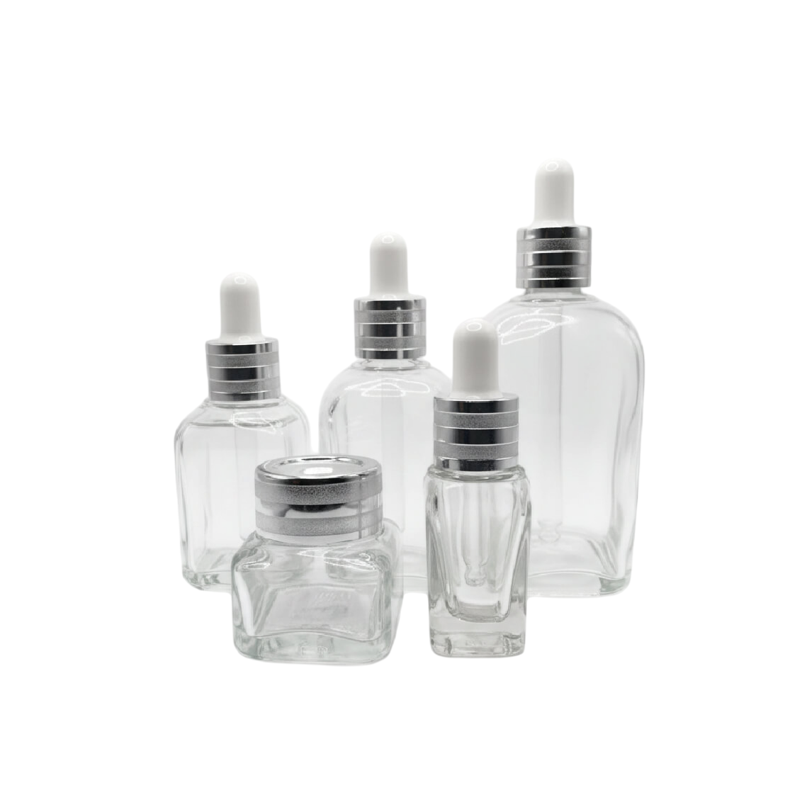 Flacon Transparent En Verre